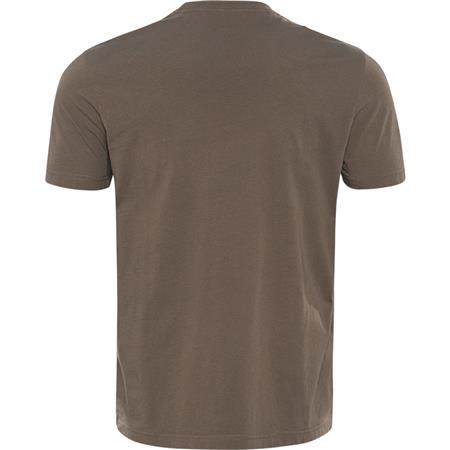 HERRE T-SHIRT MED KORTE ÆRMER HARKILA XXX L/S - BRUN