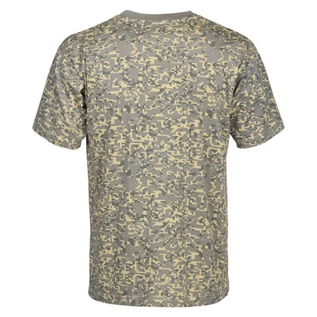 HERRE T-SHIRT MED KORTE ÆRMER PERCUSSION DIGICAME - CAMO