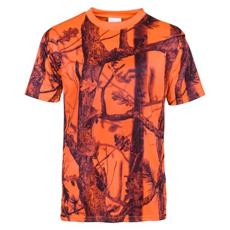 Herre T-Shirt Med Korte Ærmer Percussion Fluo - Ghostcamo Blaze