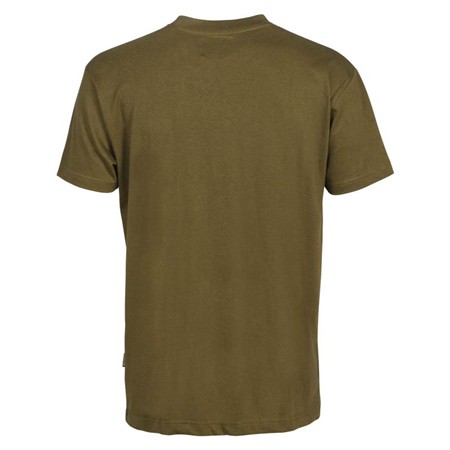 HERRE T-SHIRT MED KORTE ÆRMER PERCUSSION WILD BOAR REPUBLIC II - VILDSVIN - KHAKI
