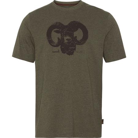 Herre T-Shirt Med Korte Ærmer Seeland Outdoor - Grøn