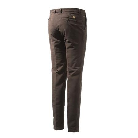 HERREBUKSER BERETTA MOLESKIN CLASSIC PANTS - BRUN