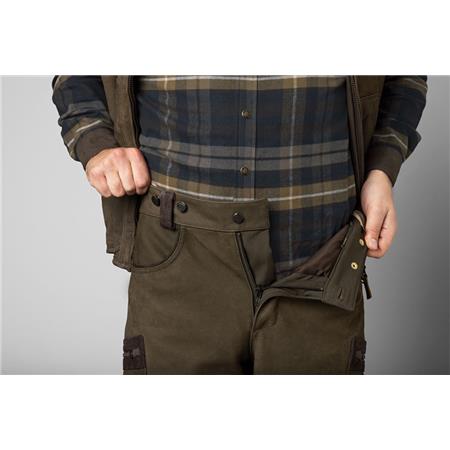 HERREBUKSER HARKILA PRO HUNTER LEATHER - GRØN