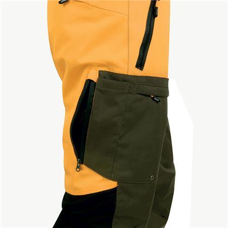 HERREBUKSER HART KORA-T - KAKI/ORANGE