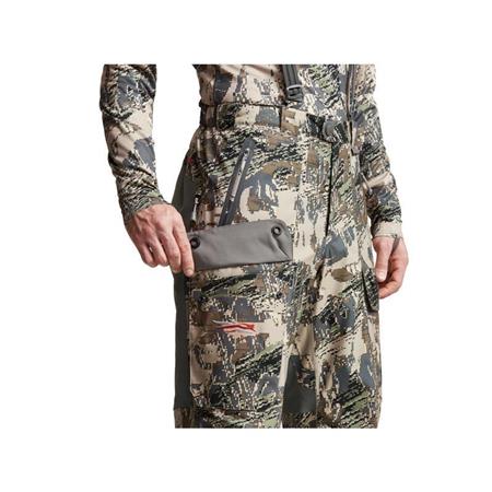 HERREBUKSER MED SELER SITKA BLIZZARD AEROLITE BIB - OPTIFADE OPEN COUNTRY
