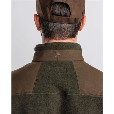 HERREFLEECE PINEWOOD SMÅLAND FOREST FLEECE - GRØN