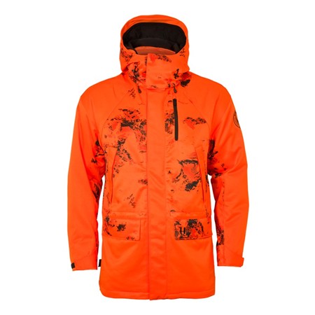 Herrejakke Harkila Wildboar Pro Blaze Camo Hws Insulated - Axis Msp Ce Orange