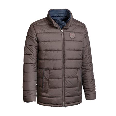 HERREJAKKE LIGNE VERNEY-CARRON REVERSIBLE FRIDAY WEAR - BRUN/MARINE