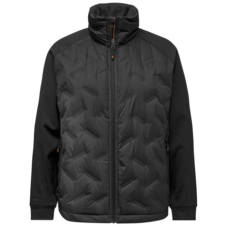 Herrejakke Pinewood Abisko Insulation Hybrid - Sort