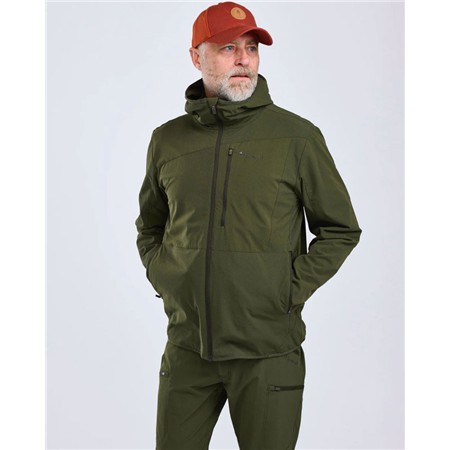 HERREJAKKE PINEWOOD ABISKO LIGHT STRETCH - MOSGRØN/MOSGRØN