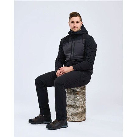 HERREJAKKE PINEWOOD ABISKO LIGHT STRETCH - SORT/ANTRACIT