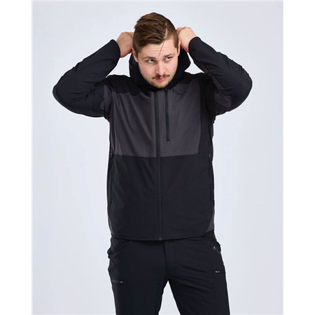 HERREJAKKE PINEWOOD ABISKO LIGHT STRETCH - SORT/ANTRACIT
