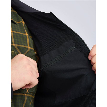 HERREJAKKE PINEWOOD ABISKO LIGHT STRETCH - SORT/ANTRACIT