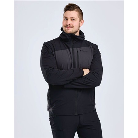 HERREJAKKE PINEWOOD ABISKO LIGHT STRETCH - SORT/ANTRACIT