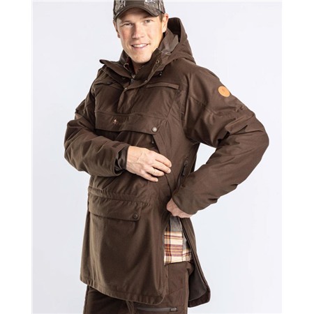 HERREJAKKE PINEWOOD FURUDAL HUNTERS 2L SMOCK - BRUN RUSKIND