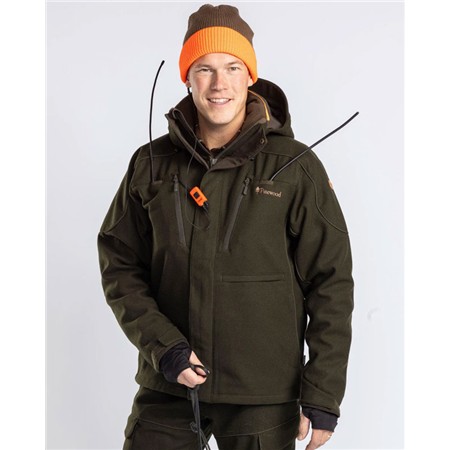HERREJAKKE PINEWOOD FURUDAL HUNTERS WOOL - MOSGRØN
