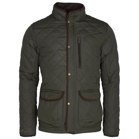 Herrejakke Pinewood Nydala Classic Quilt - Grøn