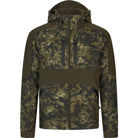 Herrejakke Seeland Chaser Aero Camo - Invis Mpc Grøn