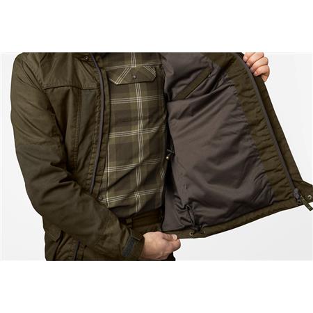 HERREJAKKE SEELAND KEY-POINT ELEMENTS JACKET - GRØN/BRUN