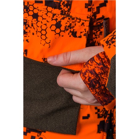 HERREJAKKE SOMLYS CAMOUFLAGE THERMO-HUNT - ORANGE