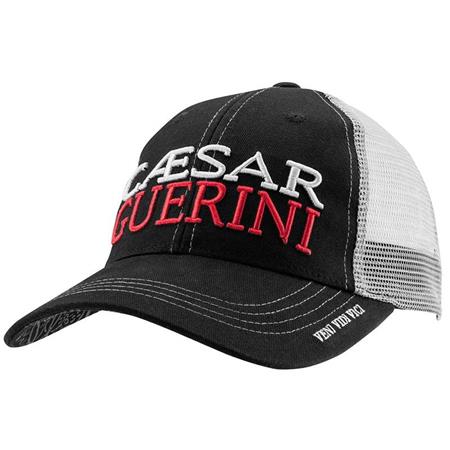 Herrekasket Caesar Guerini Mesh Sort/Hvid
