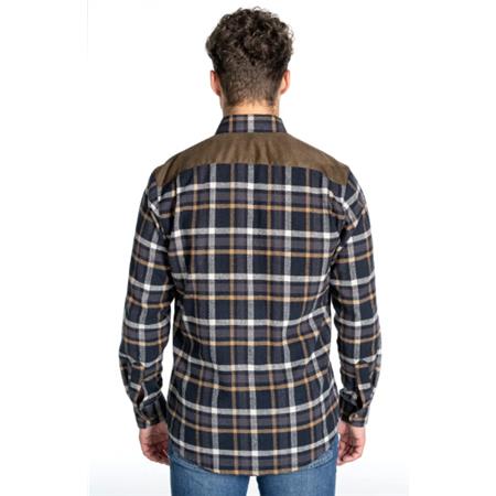 HERREN LANGARMHEMD BROWNING FRANCIS - BLEU - BLAU