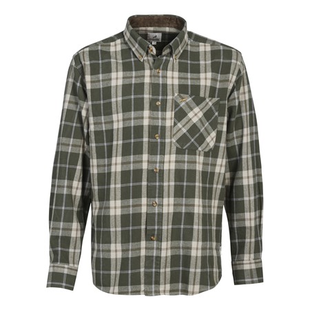 Herren-Langarmhemd Prohunt Spaniel - Khaki/Ibex