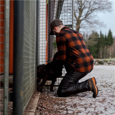 HERREN-LANGARMHEMD SWEDTEAM AUS WOLLE LYNX