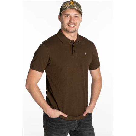 HERREN POLO BROWNING ULTRA 78 - MARRON