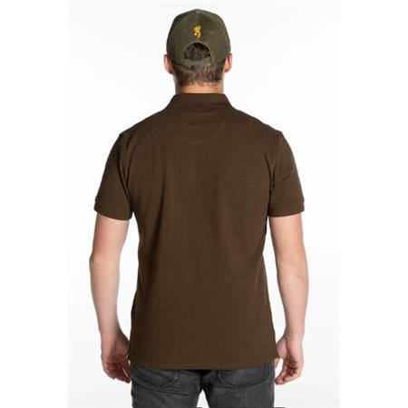 HERREN POLO BROWNING ULTRA 78 - MARRON