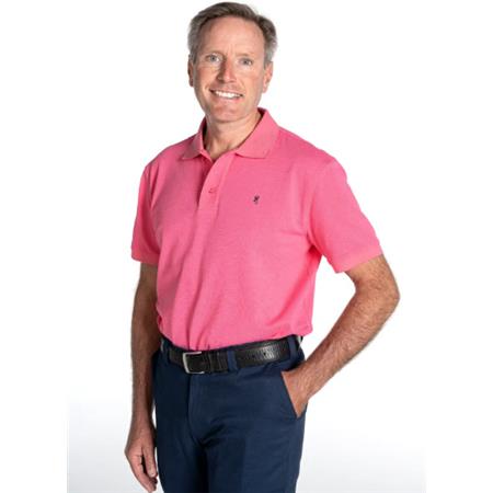 HERREN POLO BROWNING ULTRA 78 - ROSE