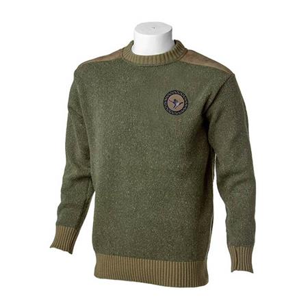 Herren Pullover Bartavel P60 Col Vert - Kaki