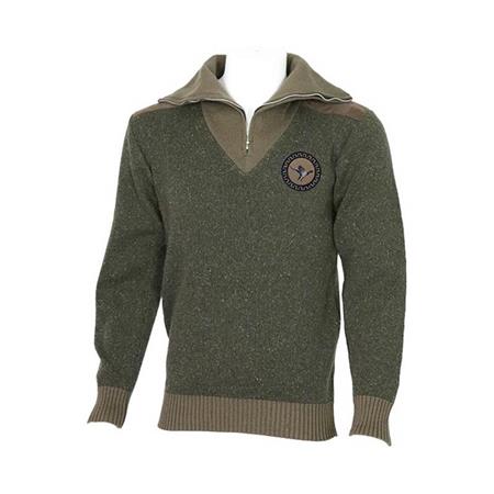 Herren Pullover Bartavel P62 Col Vert - Kaki