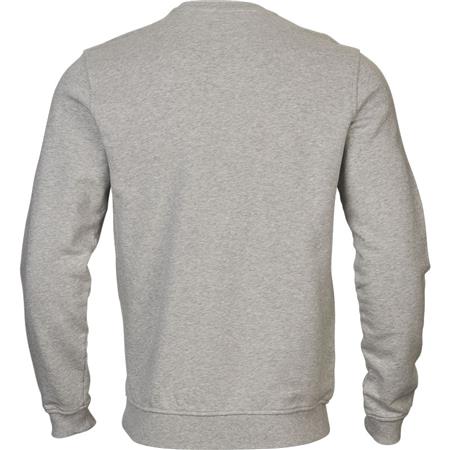 HERREN SWEATSHIRT HARKILA INSTINCT MÉLANGE - GREY MELANGE