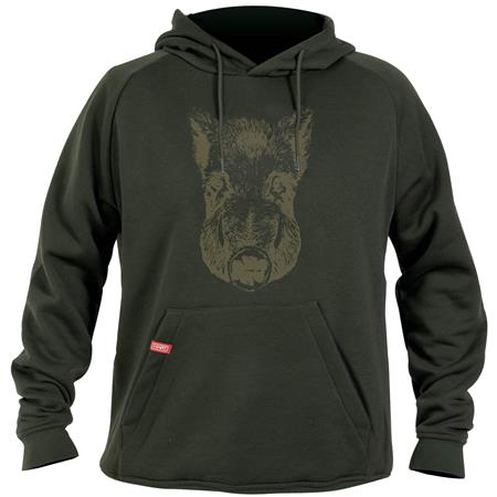 Herren-Sweatshirt Hart Branded-H Wildpig - Khaki