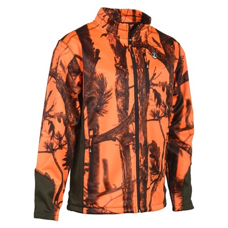 Herren-Sweatshirt Percussion Zippé - Ghost Camo Blaze