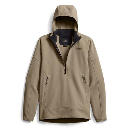 HERREN SWEATSHIRT SITKA ALPHA HOODIE - BUCKSKIN