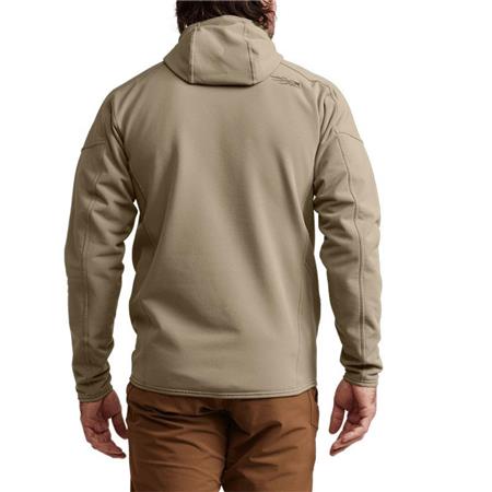 HERREN SWEATSHIRT SITKA ALPHA HOODIE - BUCKSKIN