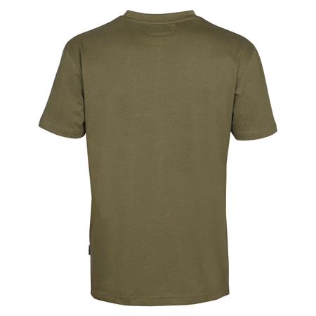 HERREN T-SHIRT - KAKI ENTEN PERCUSSION SIEBDRUCK JAGD - KHAKI ENTENGRÜN