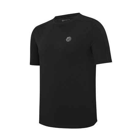 Herren-T-Shirt Kurzarm Beretta Limitierte Edition 500 Jahre Camo Logo - Schwarz