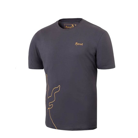 Herren T-Shirt Kurzarm Markhor Iconic - Anthrazit