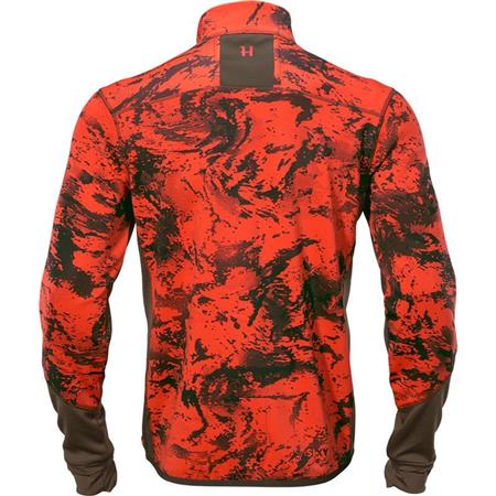 HERRENFLEECE HARKILA WILDBOAR PRO CAMO FLEECE - ORANGE TARNMUSTER