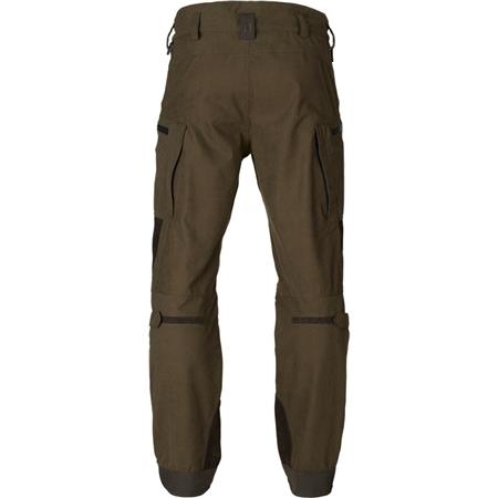 HERRENHOSE HARKILA DRIVEN HUNT HWS LEATHER - GRÜN/BRAUN