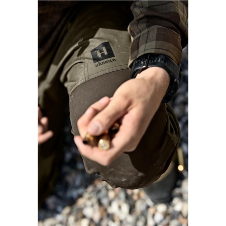 HERRENHOSE HARKILA FJELL - TRAUBENBLATT/WEIDENBRAUN