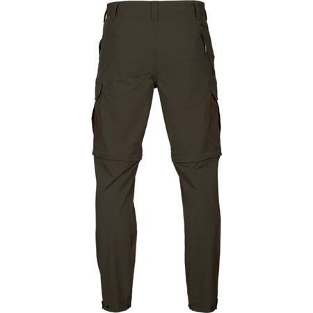 HERRENHOSE HARKILA LOGMAR LIGHTWEIGHT ZIP-OFF - DARK OLIVE/WILLOW GREEN