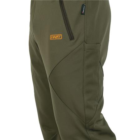 HERRENHOSE HART STILK-TXT - GRÜN