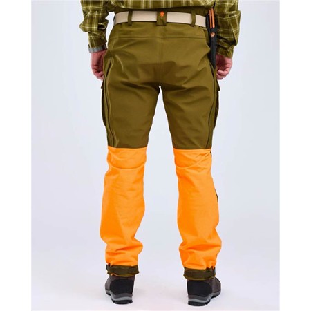 HERRENHOSE PINEWOOD FURUDAL EXP HUNTING - OLIVE GREEN/ORANGE