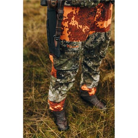 HERRENHOSE PINEWOOD SMÅLAND LIGHT CAMOU TRS - ORANGE CAMOUFLAGE