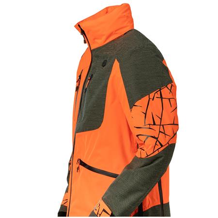 HERRENJACKE CHIRUCA ISIS - VERT/ORANGE
