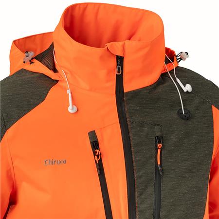 HERRENJACKE CHIRUCA ISIS - VERT/ORANGE